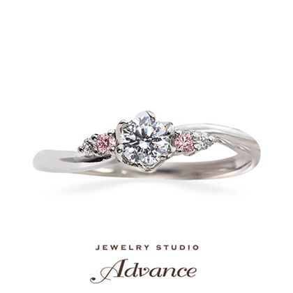 【JEWELRY STUDIO Advance(ジュエリースタジオアドバンス)】【Advance】Pinkstar ピンクスター『柔らかい雰囲気』
