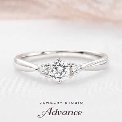 【JEWELRY STUDIO Advance(ジュエリースタジオアドバンス)】【Advance】 Bell(ベル)『輝きを集めたリング』