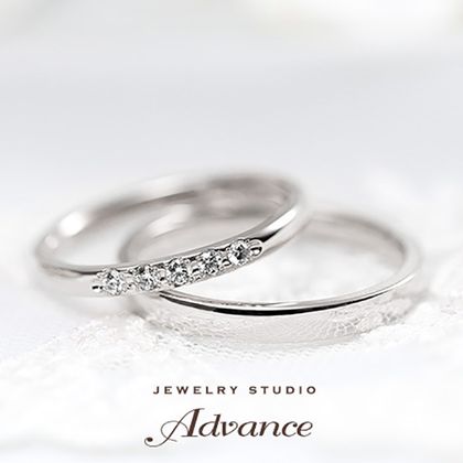 【JEWELRY STUDIO Advance(ジュエリースタジオアドバンス)】【Advance】 Bell(ベル)『輝きを集めたリング』