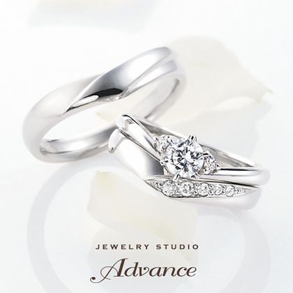 【JEWELRY STUDIO Advance(ジュエリースタジオアドバンス)】【Advance】Dragees（ドラジェ）『クールでスタイリッシュなデザイン』