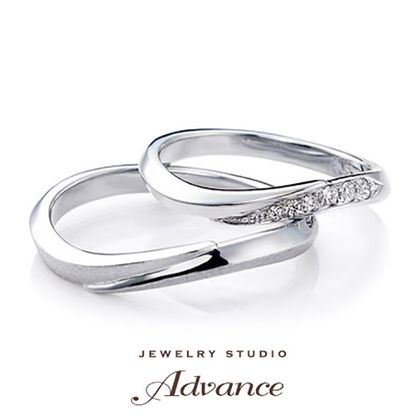 【JEWELRY STUDIO Advance(ジュエリースタジオアドバンス)】【Advance】Cherie（シェリー）『シャープで上品なリング』