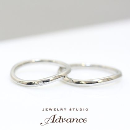 【JEWELRY STUDIO Advance(ジュエリースタジオアドバンス)】【ふたりで手作りする結婚指輪】（岡山店・広島店）