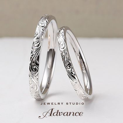 【JEWELRY STUDIO Advance(ジュエリースタジオアドバンス)】【Advance】Scroll (スクロール)『波』