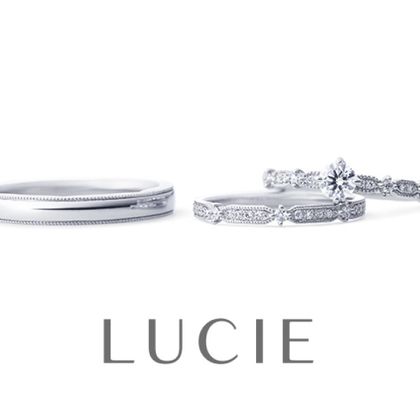 【LOVEST(ラヴェスト)】［Clocher］クロシェ / メレありハーフエタニティ (薔薇の鐘楼)