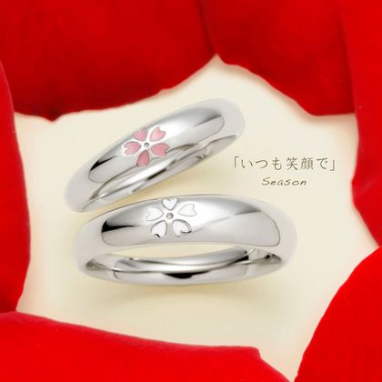 【LOVEST(ラヴェスト)】[ Season ] シーズン　　ゆびわ言葉 (いつも笑顔で)