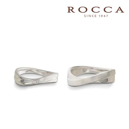 【ROCCA(ロッカ)】【ROCCA】シンプルで仕事中も着けやすいマリッジリング DI-4S/4L