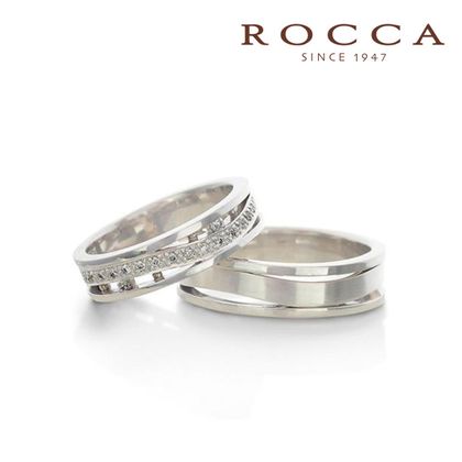 【ROCCA(ロッカ)】【ROCCA】透かしのデザインがおしゃれ！つけ心地の良い幅広マリッジリング DO-5D/5L