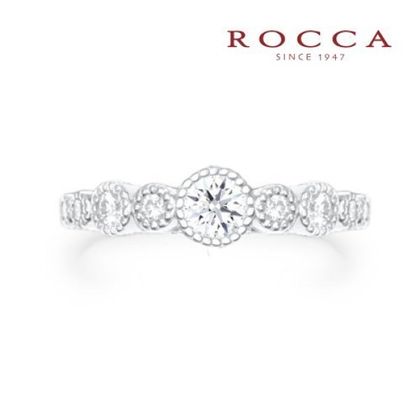 【ROCCA(ロッカ)】【ROCCA】フクリン留めで引っかかりにくい！普段使いしやすいエンゲージリング OEM7