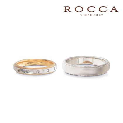 【ROCCA(ロッカ)】【ROCCA】シンプルで仕事中も着けやすいマリッジリング GO-3S/3L