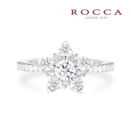 【ROCCA(ロッカ)】【ROCCA】個性的なあなたに！輝く星のエンゲージリング TDR07469