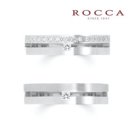 【ROCCA(ロッカ)】【ROCCA】スタイリッシュな幅広のマリッジリング DO-3S/3L