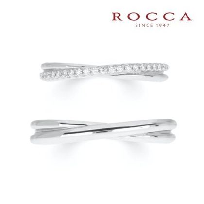 【ROCCA(ロッカ)】【ROCCA】シンプルで仕事中も着けやすいマリッジリング R66/R67