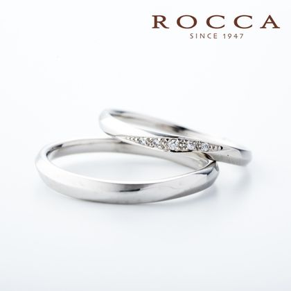 【ROCCA(ロッカ)】【ROCCA】シンプルで仕事中も着けやすいマリッジリング HO-4D/4L