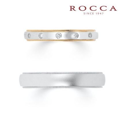 【ROCCA(ロッカ)】【ROCCA】シンプルで仕事中も着けやすいマリッジリング GO-3S/3L
