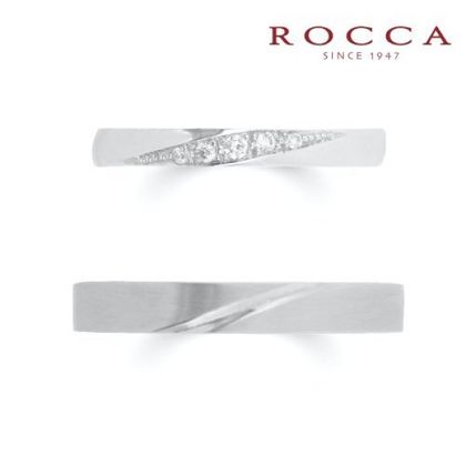 【ROCCA(ロッカ)】【ROCCA】重ね付けにもぴったり！シンプルマリッジリング SFR-2D/SFR-2L