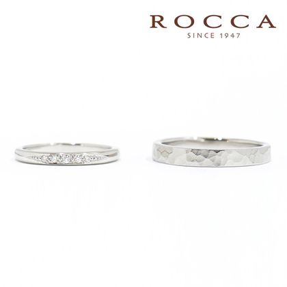 【ROCCA(ロッカ)】【ROCCA】重ね付けにもぴったり！シンプルマリッジリング SFR-3D/SFR-3L