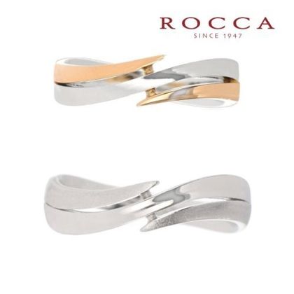 【ROCCA(ロッカ)】【ROCCA】流れるようなライン！スタイリッシュなマリッジリング FR-4S/4L