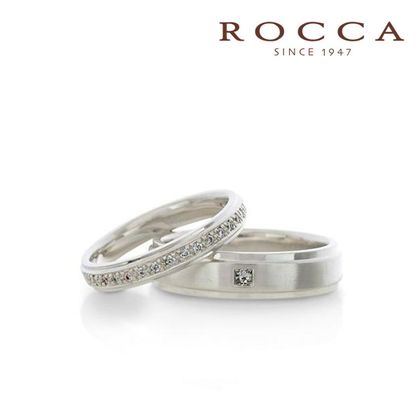 【ROCCA(ロッカ)】【ROCCA】シンプルで仕事中も着けやすいマリッジリング HHA-2D/2L