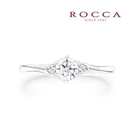 【ROCCA(ロッカ)】【ROCCA】サイドメレが可愛い！シンプルエンゲージリング 3−3052