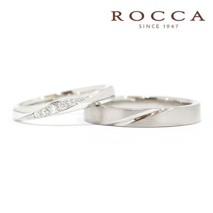 【ROCCA(ロッカ)】【ROCCA】重ね付けにもぴったり！シンプルマリッジリング SFR-2D/SFR-2L