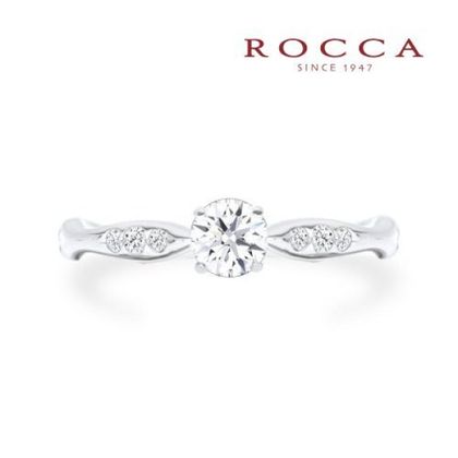 【ROCCA(ロッカ)】【ROCCA】重ね付けにもぴったり！シンプルエンゲージリング R62