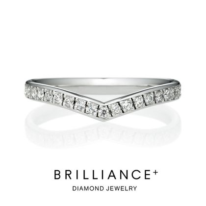 【BRILLIANCE+(ブリリアンスプラス)】サリュー ハーフエタニティ