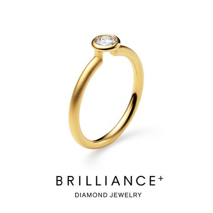 【BRILLIANCE+(ブリリアンスプラス)】【海底ダイヤモンド】BLOU 03 Solitaire Ring