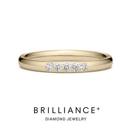 【BRILLIANCE+(ブリリアンスプラス)】K18CG プチエタニティ