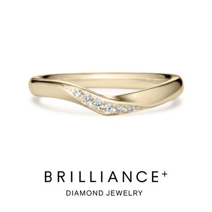 【BRILLIANCE+(ブリリアンスプラス)】K18CG ラック エングレーブ