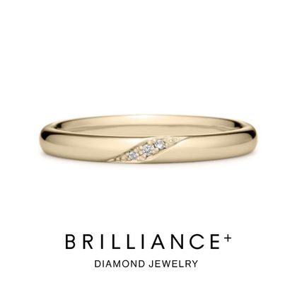 【BRILLIANCE+(ブリリアンスプラス)】K18CG クオーレ エングレーブ
