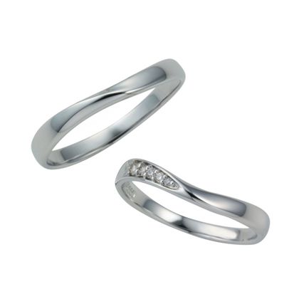 【イシガミブライダル】W-19/ W-20 【With thee】ｳｨｽﾞｨｰの結婚指輪