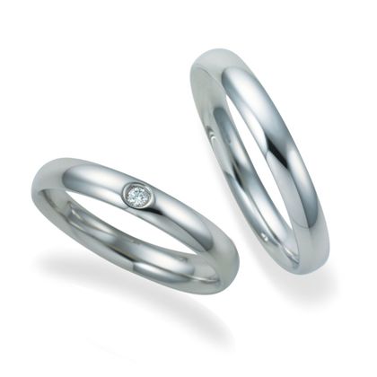 【イシガミブライダル】BMR834 / BMR833  Belle Lumiereの結婚指輪