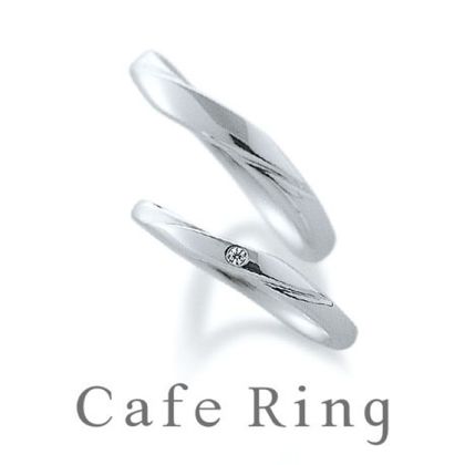 【BROOCH(ブローチ)】【 パフューム】スタイリッシュな結婚指輪