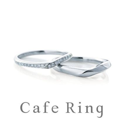 【BROOCH(ブローチ)】【 デューン】美しいVラインの結婚指輪