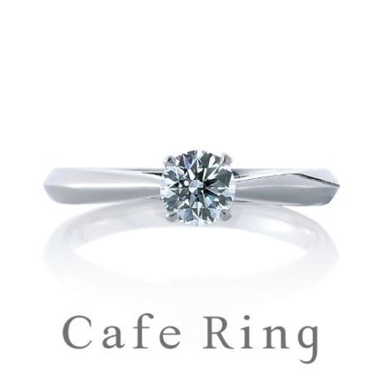 【BROOCH(ブローチ)】【オリエンタルビューティー】正統派のソリティア エンゲージリング