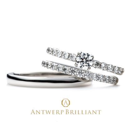 【BROOCH(ブローチ)】“D Line Star” Diamond Harf Eternity Ring Set ”ディーライン スター” ダイヤモンド ハーフエタニティ リング