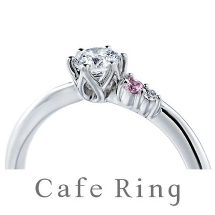 【BROOCH(ブローチ)】【カメリア】SPECIAL EDITION  婚約指輪 ～指に咲く椿の花～