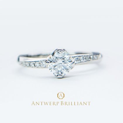 【BROOCH(ブローチ)】”Vega” Side Pave Setting Diamond Ring Set ”べガ” サイド パヴェ セッティング ダイヤモンド リング 