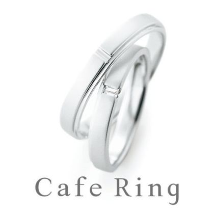 【BROOCH(ブローチ)】【セレモニー】お洒落なマットとグロスのコンビネーションリング