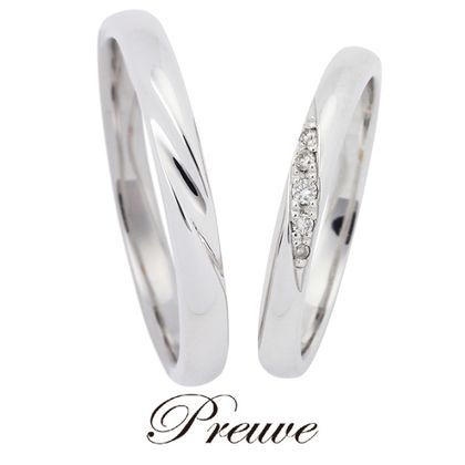 【一真堂】プルーヴ　マリッジリング　【LU00025】【LU00030】