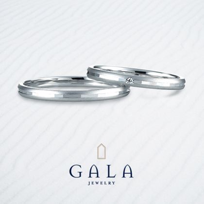 【GALA JEWELRY(ガラジュエリー)】【GALA】鍛造製法のお洒落なデザイン☆