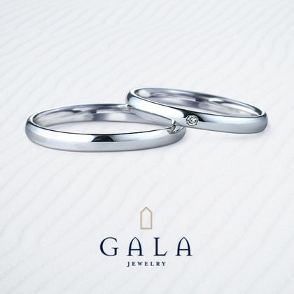 【GALA JEWELRY(ガラジュエリー)】【GALA】マリッジリングといえばこちら！！永遠の定番シンプルデザイン☆