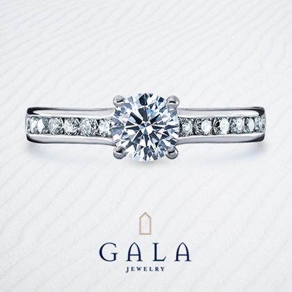 【GALA JEWELRY(ガラジュエリー)】GALA_【0.5カラット】「品質」と「価格」へのこだわり_エンゲージリング（ゴージャス）