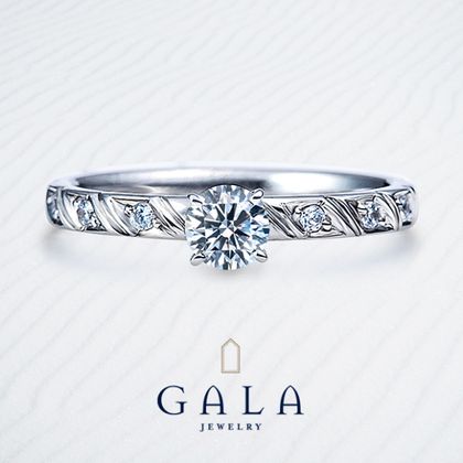 【GALA JEWELRY(ガラジュエリー)】GALA_スタイリッシュなアームにメレダイヤがきらめく【0.3カラット】エンゲージリング（キュート）_「品質」と「価格」へのこだわり