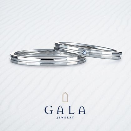【GALA JEWELRY(ガラジュエリー)】【GALA】鍛造製法のお洒落なデザイン☆
