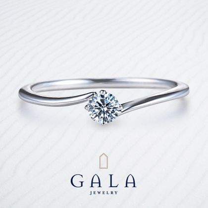【GALA JEWELRY(ガラジュエリー)】【GALA】お指にフィットするウェーブライン！シンプル且つ美しいデザイン☆