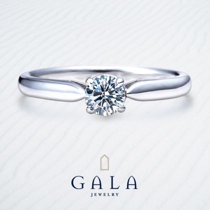 【GALA JEWELRY(ガラジュエリー)】GALA_【0.7カラット】エンゲージリング_上質なシンプル
