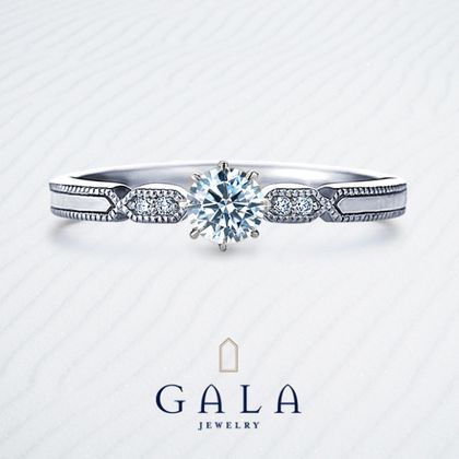 【GALA JEWELRY(ガラジュエリー)】【GALA】ダイヤモンドの輝きを堪能できる！キュートデザイン＊*