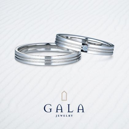 【GALA JEWELRY(ガラジュエリー)】【GALA】鍛造製法のお洒落なデザイン☆