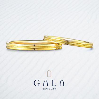 【GALA JEWELRY(ガラジュエリー)】GALA_【マリッジリング】イエローゴールド_「品質」と「価格」へのこだわり